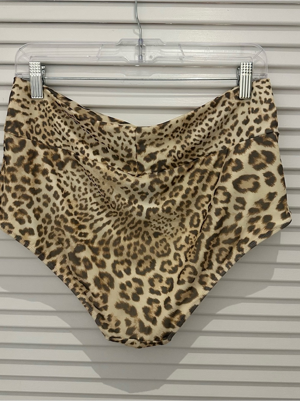 NWT Aerie Mesh Ruched High Waisted Full Coverage Bikini Bottom - Picture 7 of 8